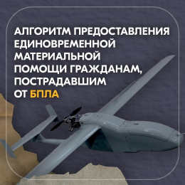 Единовременная материальная помощь пострадавшим от БПЛА: что нужно знать
