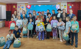 Маленькие герои на пороге большой школы