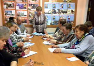 Встреча с ветеранами Октябрьского района г. Владимира