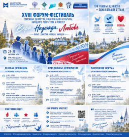 В Суздале пройдёт XVIII Форум-фестиваль «Вера. Надежда. Любовь»
