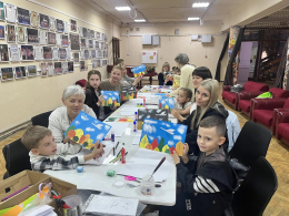 Аппликация в осенних тонах