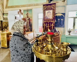Тёплая встреча в Князь-Владимирском храме