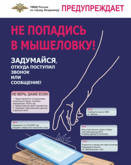 Не попадись в мышеловку!