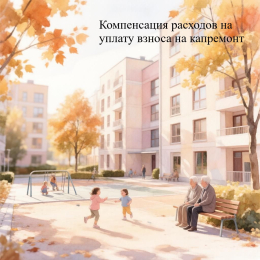 Компенсация расходов на уплату взноса на капремонт собственникам жилья старше 70 и 80 лет