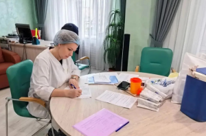 В доме ветеранов сделали прививки
