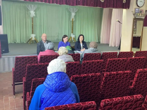 Встреча с населением в д. Октябрьская Вязниковского района