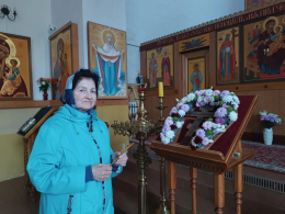 Встреча с настоятелем храма