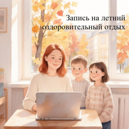 Напоминаем! С 01.12.2026 начинается запись на летний оздоровительный отдых на 2027 год.