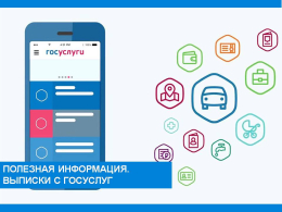 Выписки с Госуслуг