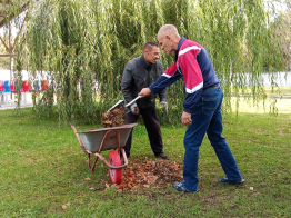 Занялись благоустройством