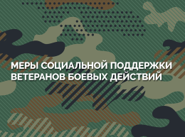 Меры социальной поддержки ветеранам боевых действий