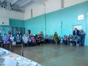 Социальный рейс в п. Первомайский