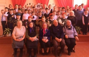 Акция "Дети - детям войны"