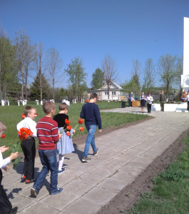 Торжественный митинг, посвященный Дню Победы