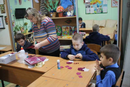 Мастер-класс «Варежка Деду Морозу»