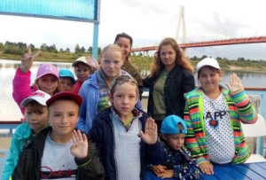 По Оке на теплоходе