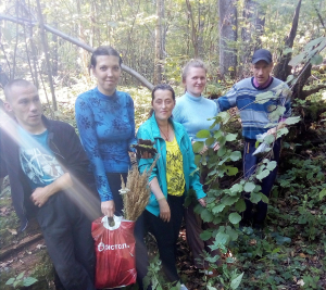                    Прогулка в осенний лес.