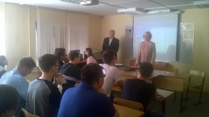 Встречи со студентами Александровского района