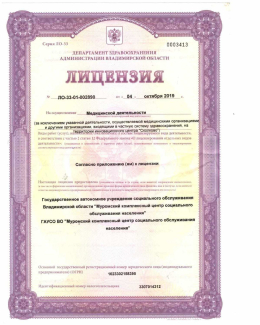 Лицензия
