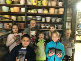  Мы посетили предприятие по производству керамических горшков для цветов - ООО «Композит»