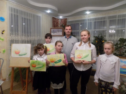 Мастер-класс «Натюрморт. Дары природы» от преподавателя Меленковской детской школы искусств, художника Владимира Юрьевича Шаброва . 