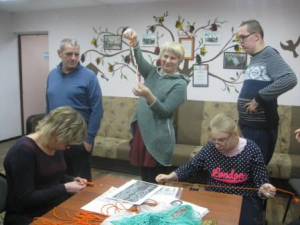 Мастер-класс по макраме.