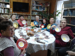 Активисты поселка