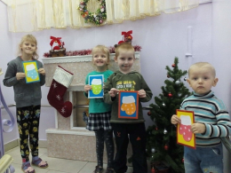 Рукавички для Деда Мороза