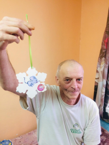 28.11.2019 Мастер-класс «Объемная снежинка» в технике бумагопластика