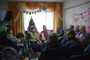 17.12.2019 Литературный вечер «Краски русской зимы» в отделении ПНО