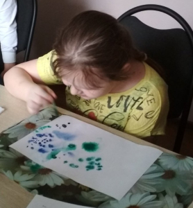 Капельное рисование