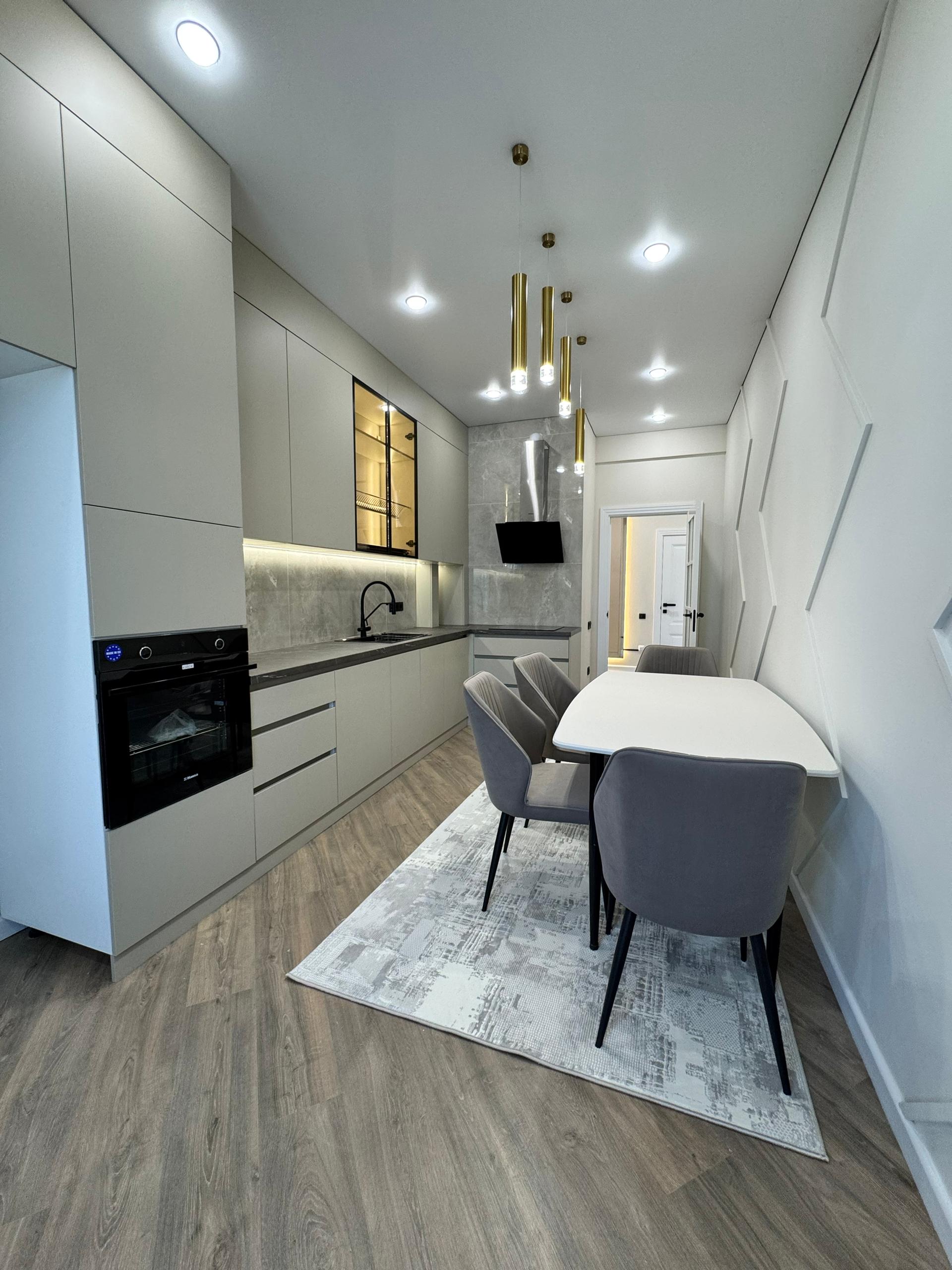Продажа, Элитка, 3 ком, 104 м2, этаж 4/14, ж/к Нурзаман Сити (Nurzaman City), Сост: Евроремонт - фото 1