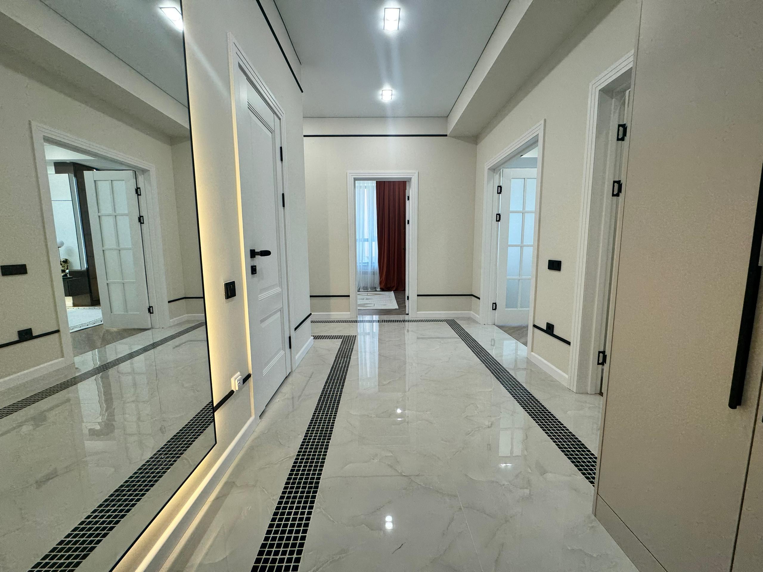 Продажа, Элитка, 3 ком, 104 м2, этаж 4/14, ж/к Нурзаман Сити (Nurzaman City), Сост: Евроремонт - фото 2