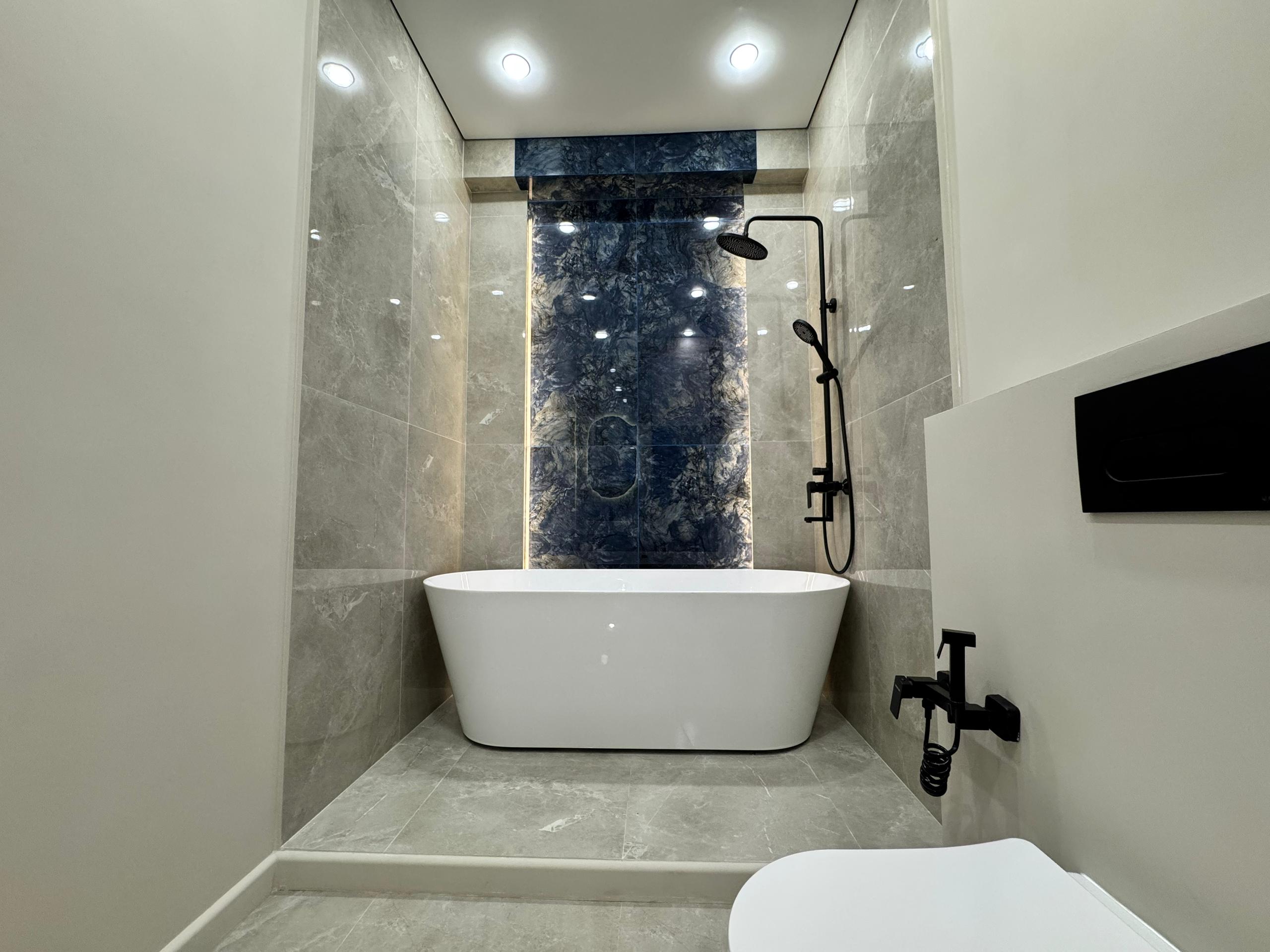 Продажа, Элитка, 3 ком, 104 м2, этаж 4/14, ж/к Нурзаман Сити (Nurzaman City), Сост: Евроремонт - фото 9