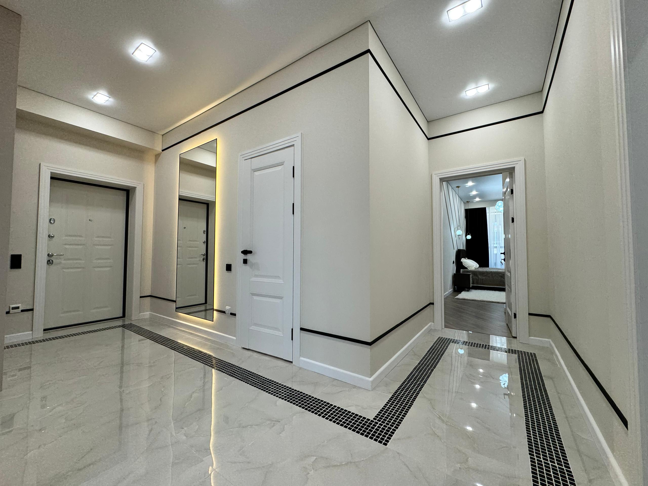 Продажа, Элитка, 3 ком, 104 м2, этаж 4/14, ж/к Нурзаман Сити (Nurzaman City), Сост: Евроремонт - фото 12
