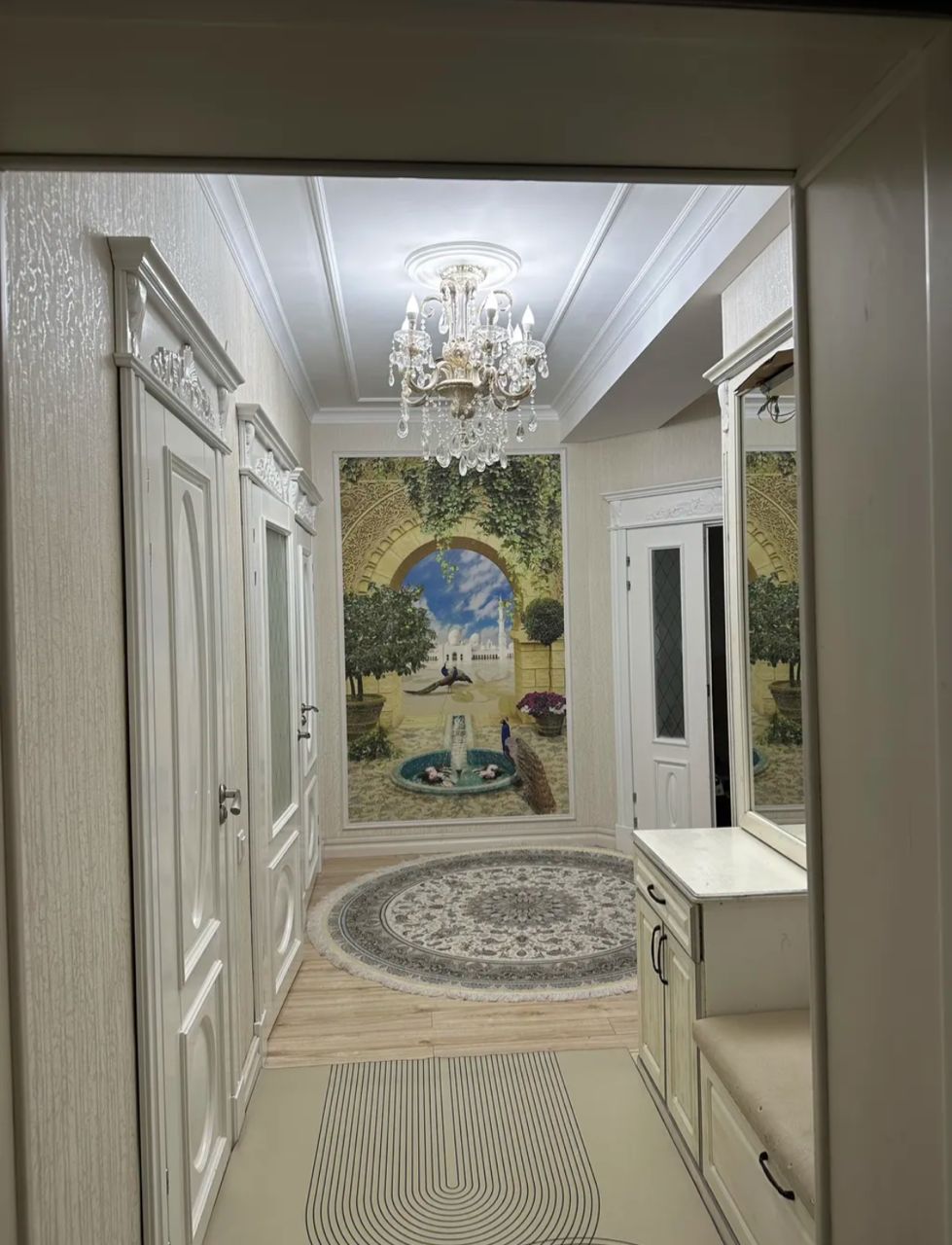 Элитка, 3 ком, 106 м2, этаж 5/10, ж/к Давос (ЖК Асман), Сост: Евроремонт - фото 10