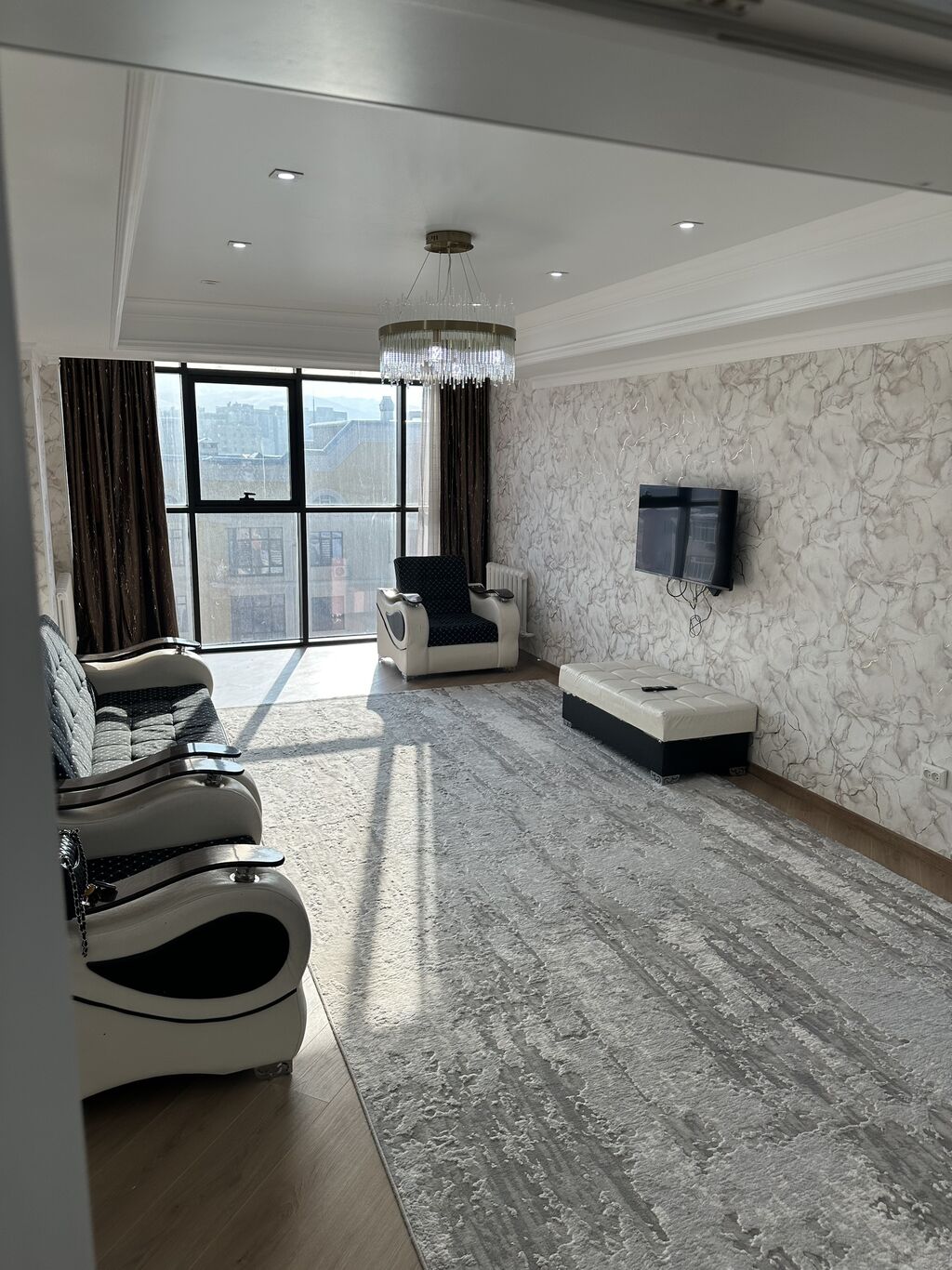 Элитка, 3 ком, 100 м2, этаж 12/14, Сост: Евроремонт - фото 11