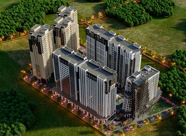 Элитка, 2 ком, 81.21 м2, этаж 3/19, Сост: Строящийся ПСО - фото 2