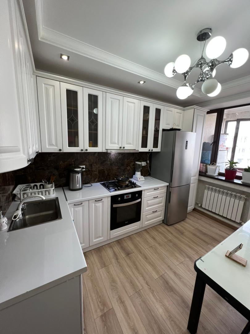 Элитка, 3 ком, 88 м2, этаж 10/12, ж/к НурСтройМонтаж, Сост: Евроремонт - фото 3