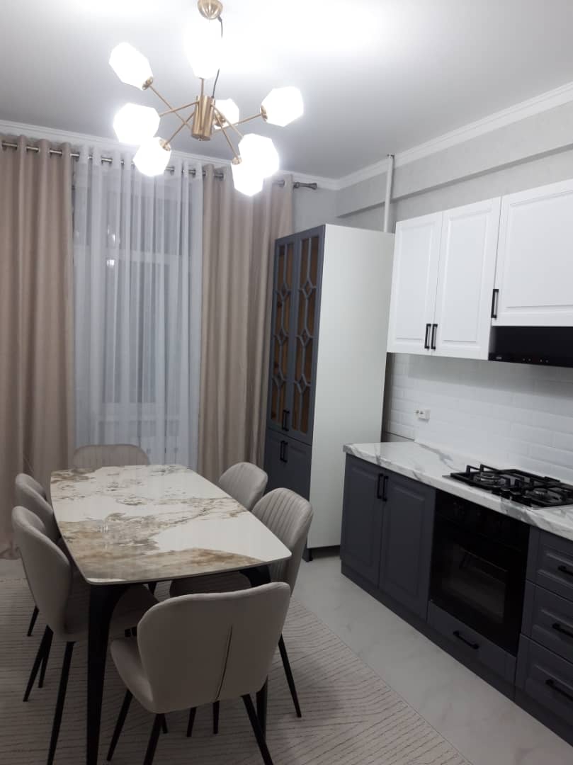 Элитка, 2 ком, 85 м2, этаж 3/10, ж/к Алтын Булак Лайф, Сост: Евроремонт - фото 16