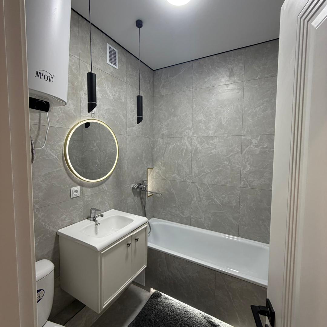 Элитка, 2 ком, 52 м2, этаж 1/9, ж/к Aalam City, Сост: Евроремонт - фото 11