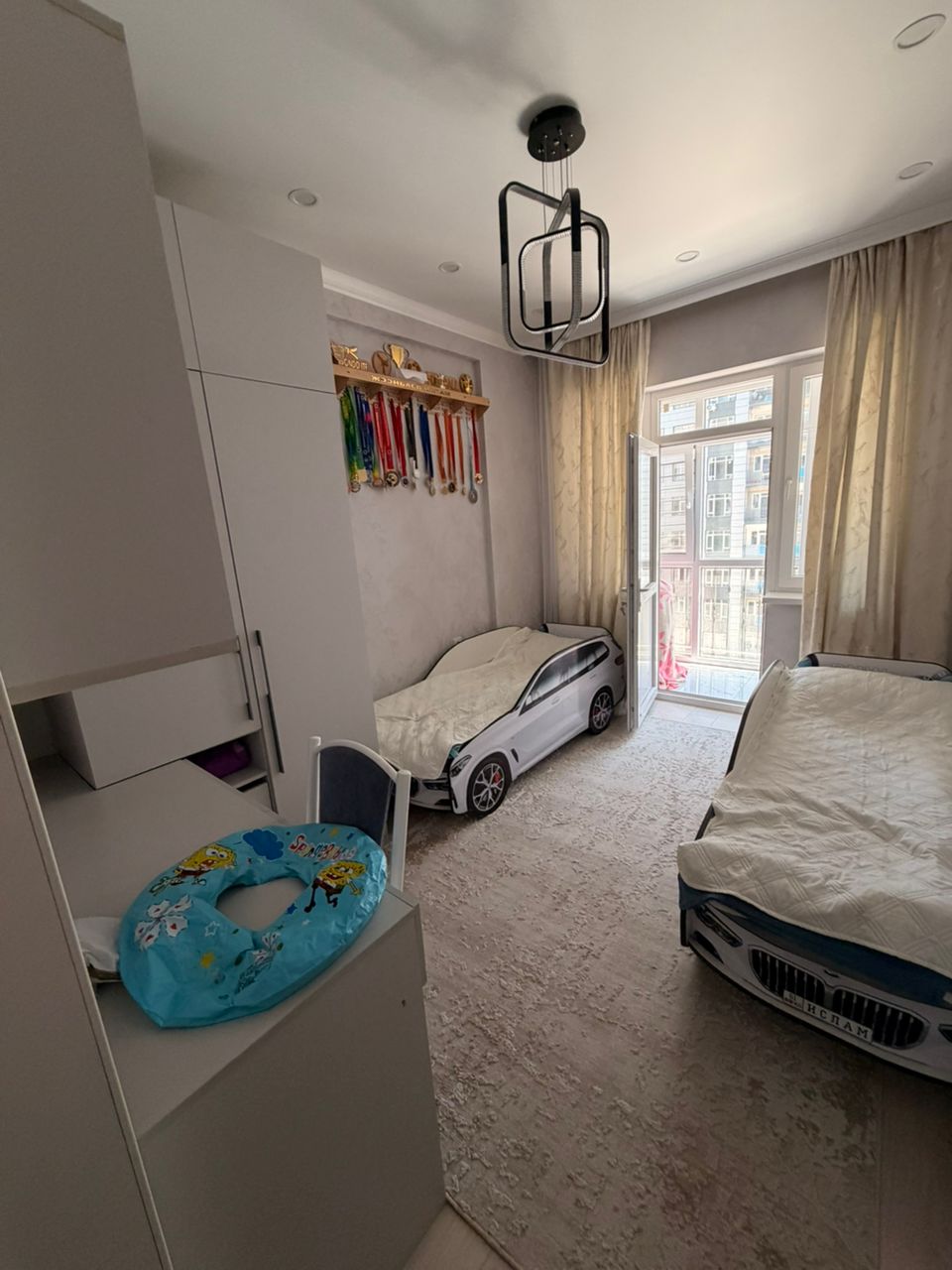 Элитка, 3 ком, 97.6 м2, этаж 6/14, ж/к Ихлас Джал-15, Сост: Евроремонт - фото 11