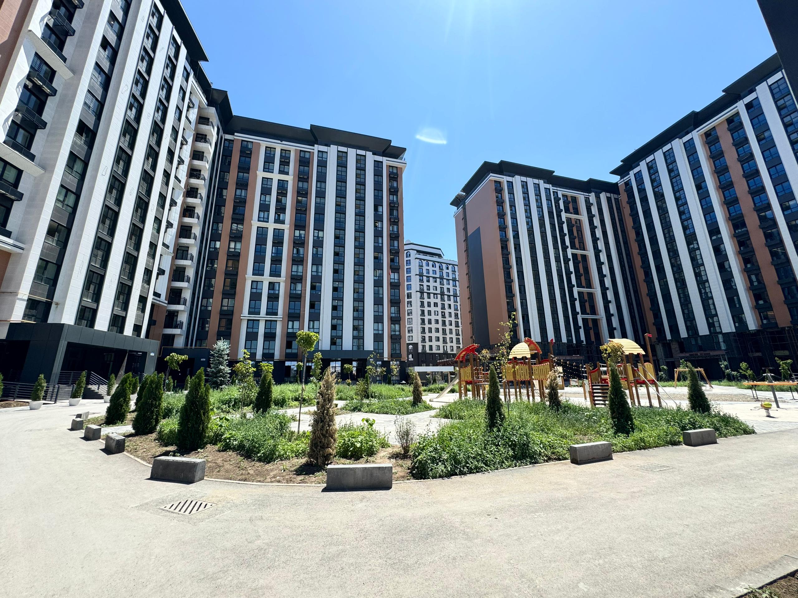 Продажа, Элитка, 3 ком, 105.49 м2, этаж 13/14, ж/к Нурзаман Сити (Nurzaman City), Сост: Сдан ПСО - фото 1