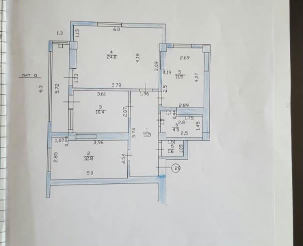 Продажа, Элитка, 3 ком, 82 м2, этаж 6/10, Сост: Евроремонт - фото 3