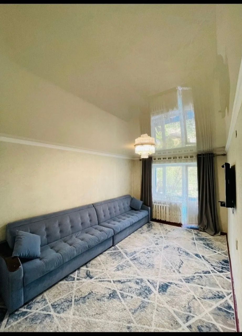 3 ком, Хрущёвка, 59 м2, этаж 3/4, Сост: Евроремонт - фото 1