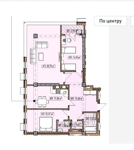 Продажа, Элитка, 3 ком, 118 м2, этаж 14/14, ж/к Нью-Йорк сити (New York city), Сост: Сдан ПСО - фото 1