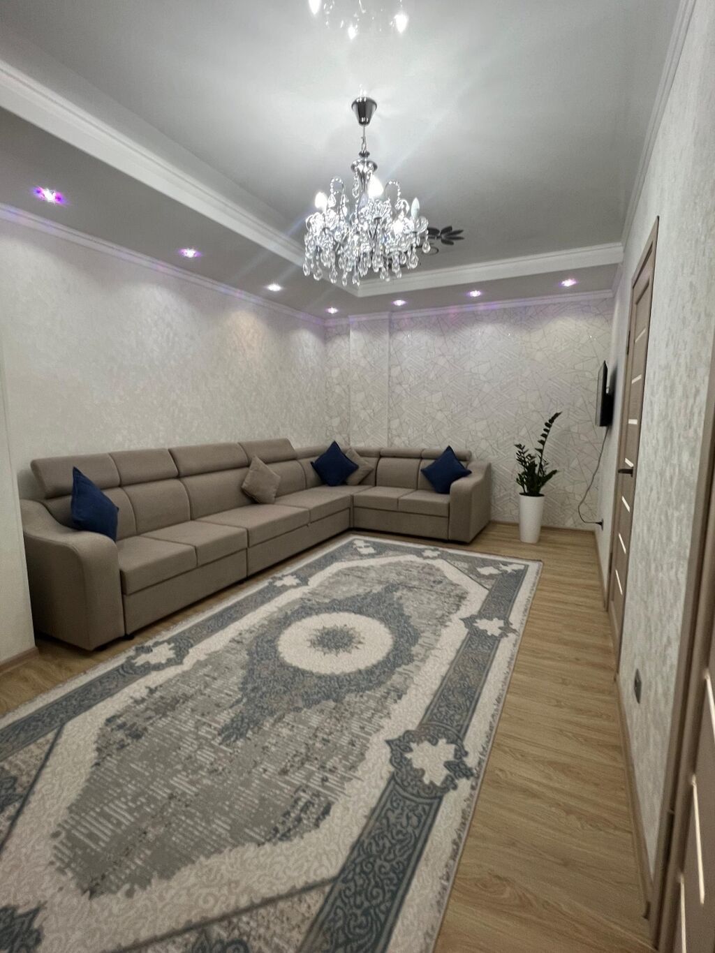 Аренда, 105 серия, 2 ком, 60 м2, этаж 4/8, Сост: Евроремонт - фото 1