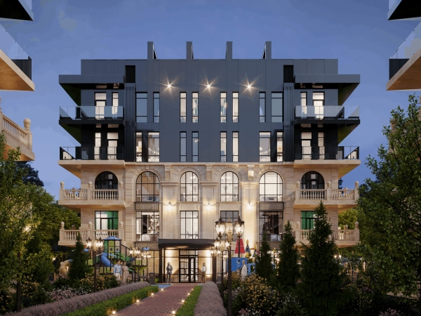 Элитка, 2 ком, 99 м2, этаж 2/5, ж/к Клубный Городок Four Seasons, Сост: Сдан ПСО - фото 4