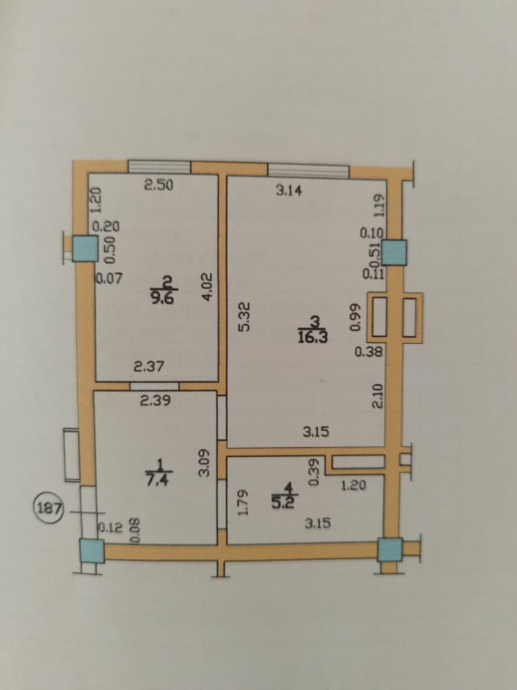 Элитка, 1 ком, 40 м2, этаж 3/9, Сост: Хорошее - фото 4