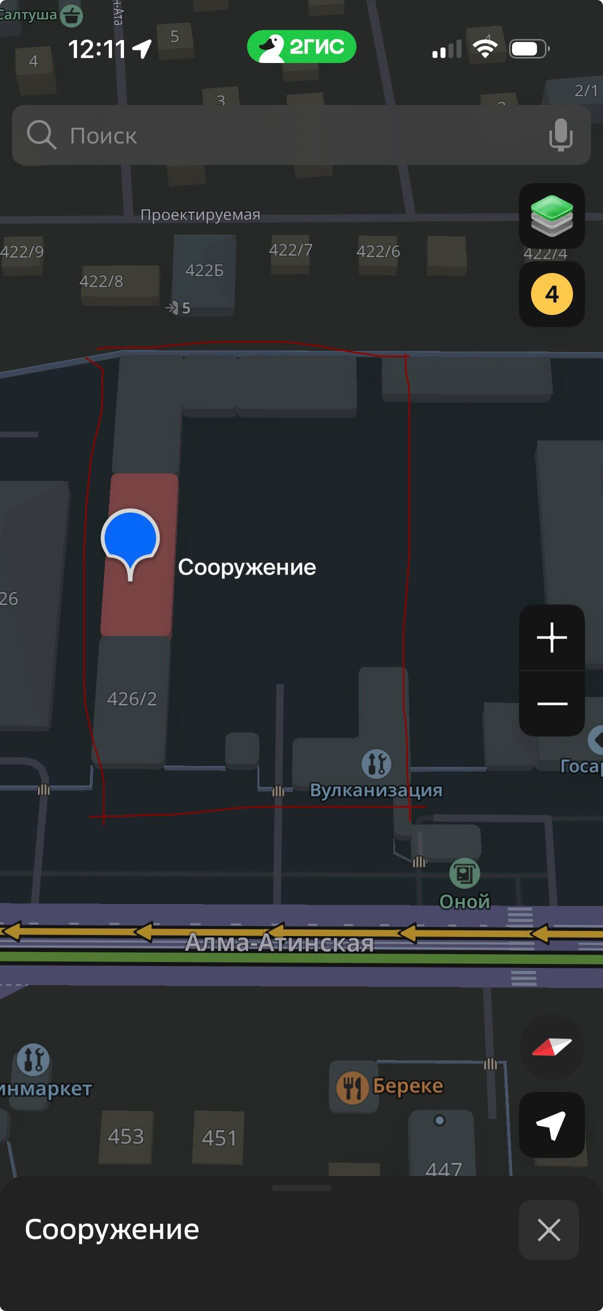 Земельные участки, Коммерческая, 400 м2, этаж 1/1, Сост: Хорошее - фото 1